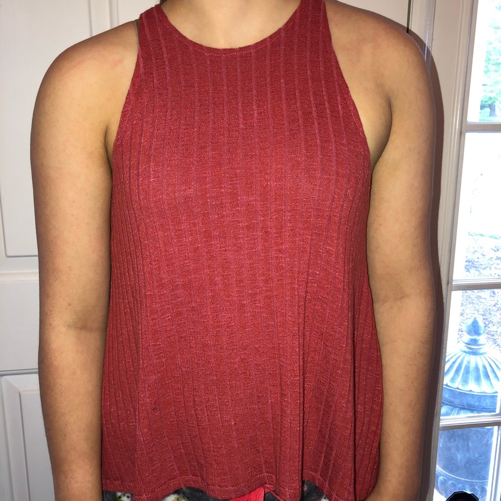 AE High Neck Sweater Tank